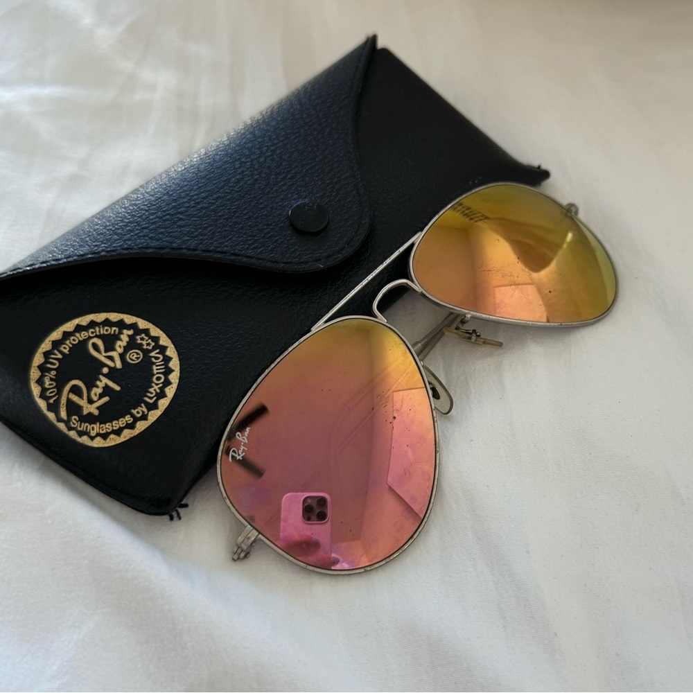 Ray Ban Aviator Flash Lenses